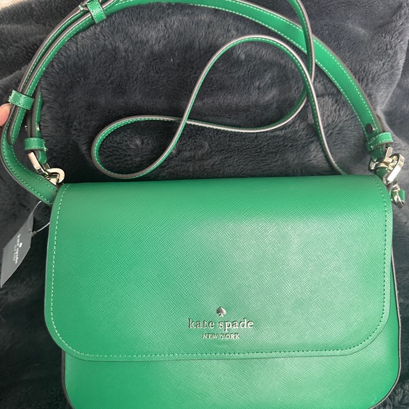 NWT Kate Spade Staci Saffiano cross body or shoulder bag - Picture 6 of 8